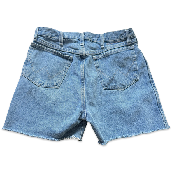 Vintage 90s Distressed Wrangler Denim Shorts (28)