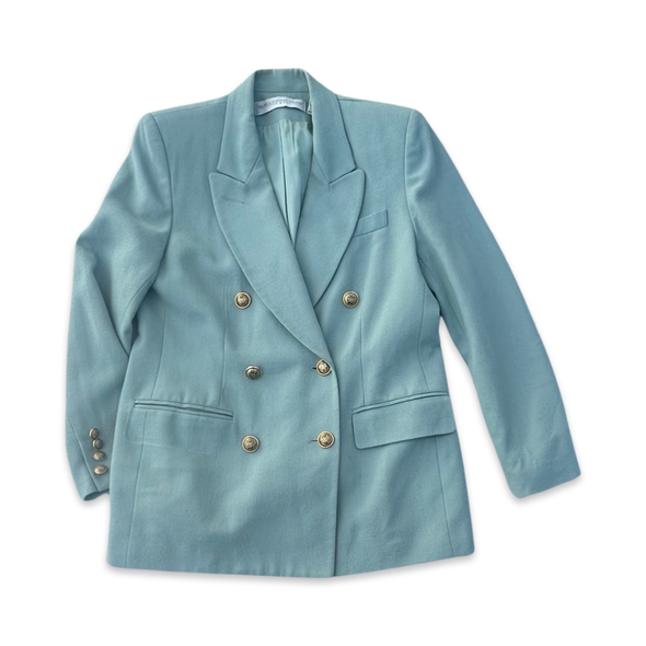 Vintage 90s Teal Blazer