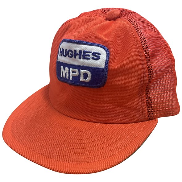 Vintage Hughes MPD Trucker Hat