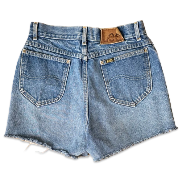 Vintage 90s Distressed Lee Denim Shorts