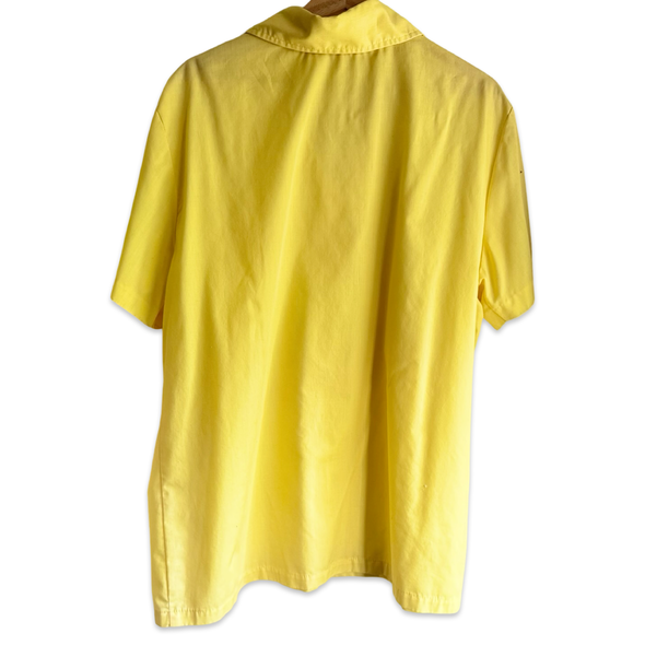 Vintage 60s Yellow Mini Dress