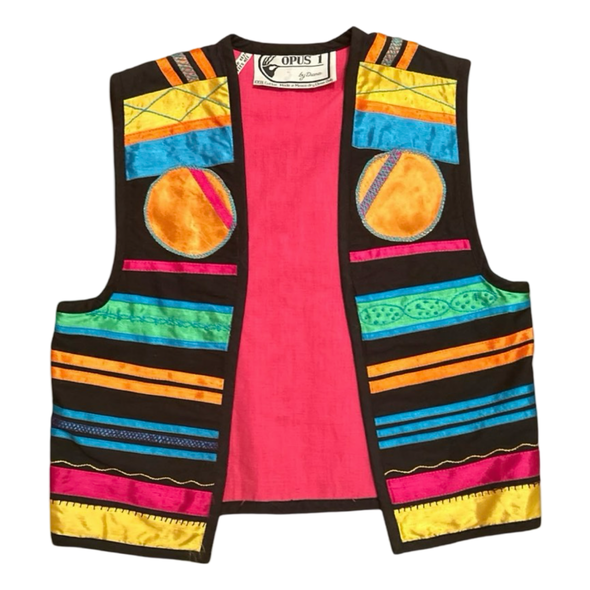 Vintage 80s Opus Deco Vest