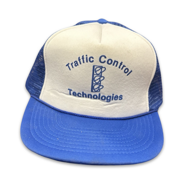 Vintage Traffic Control Trucker Cap