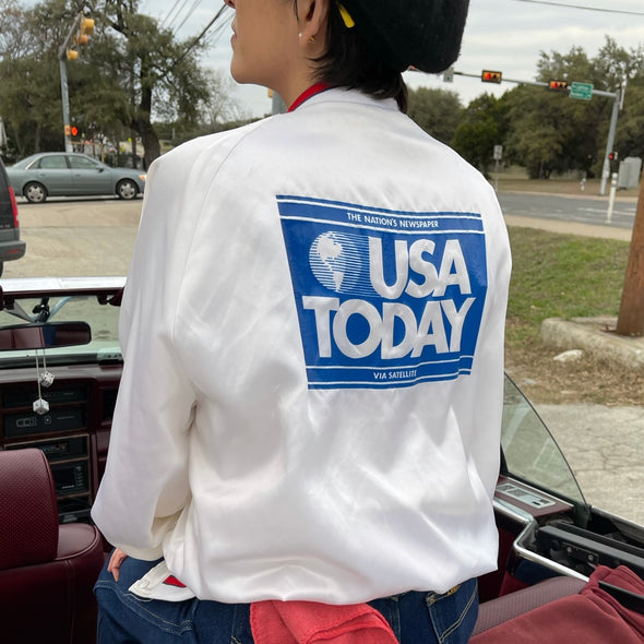 Vintage 84’ Jackson Tour Winner Bomber Jacket