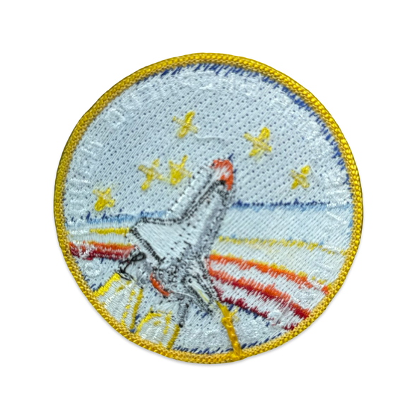Vintage 80s Spaceship Patch
