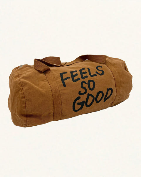 Bull Denim Weekender Bag - Ginger – Feels So Good