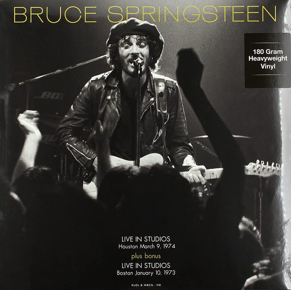 Bruce Springsteen Fm Studios Live In Houston Sept 3Rd 1974 & In Boston Oct 1st 1973 (Red Vinyl) - (M) (ONLINE ONLY!!)