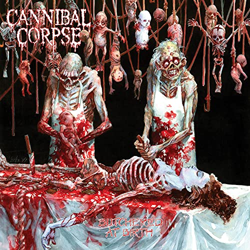 Cannibal Corpse Butchered At Birth (Clear W/ Black Smoke Colored Vinyl) - (M) (ONLINE ONLY!!)