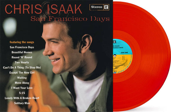 Chris Isaak San Francisco Days (Colored Vinyl, Red, Indie Exclusive) - (M) (ONLINE ONLY!!)