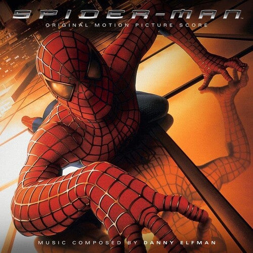 Danny Elfman Spider-Man (Original Score) (Colored Vinyl, Silver, 180 Gram Vinyl, Gatefold LP Jacket, Poster) - (M) (ONLINE ONLY!!)