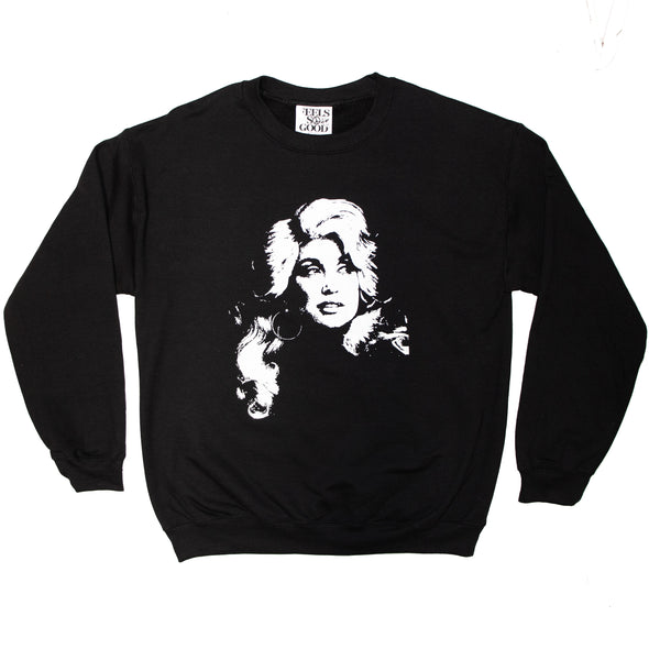 Dolly SWEATSHIRT - BLACK - LAST CHANCE!