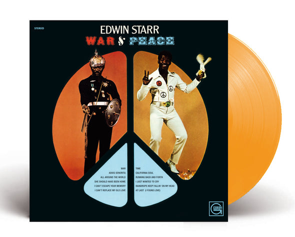 Edwin Starr War & Peace (Limited Edition, 140 Gram Orange Vinyl) - (M) (ONLINE ONLY!!)