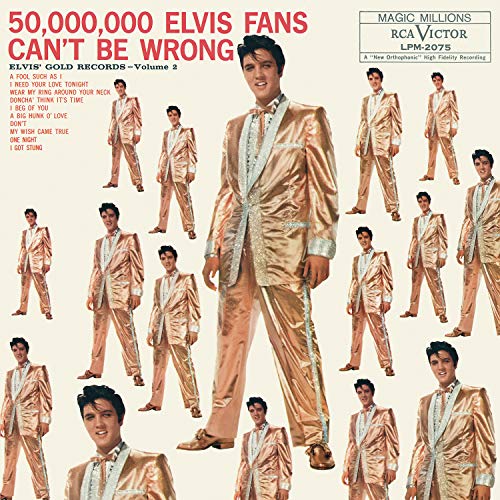 Elvis Presley 50,000,000 Elvis Fans Can't Be Wrong: Elvis' Gold Records, Volume 2 - (M) (ONLINE ONLY!!)