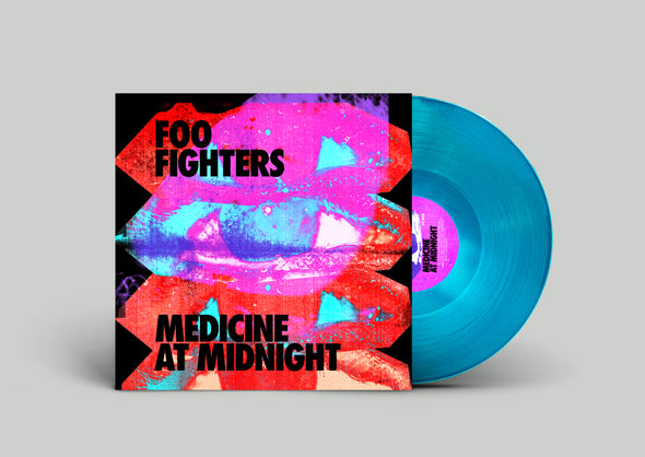Foo Fighters Medicine At Midnight (INDIE EXCLUSIVE | 140 Gram Blue Vinyl | Printed Sleeve | 12'x12" Insert) - (M) (ONLINE ONLY!!)