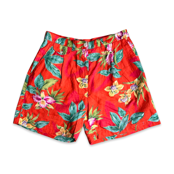Vintage Lauren by RL Tropical Mom Shorts