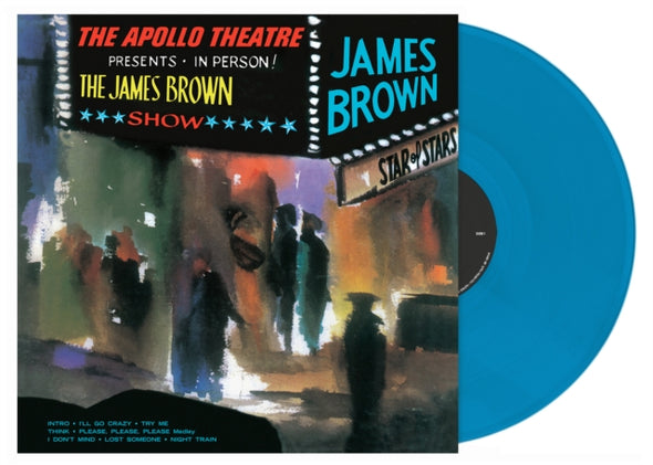 James Brown Live At The Apollo (Cyan Blue Vinyl) - (M) (ONLINE ONLY!!)
