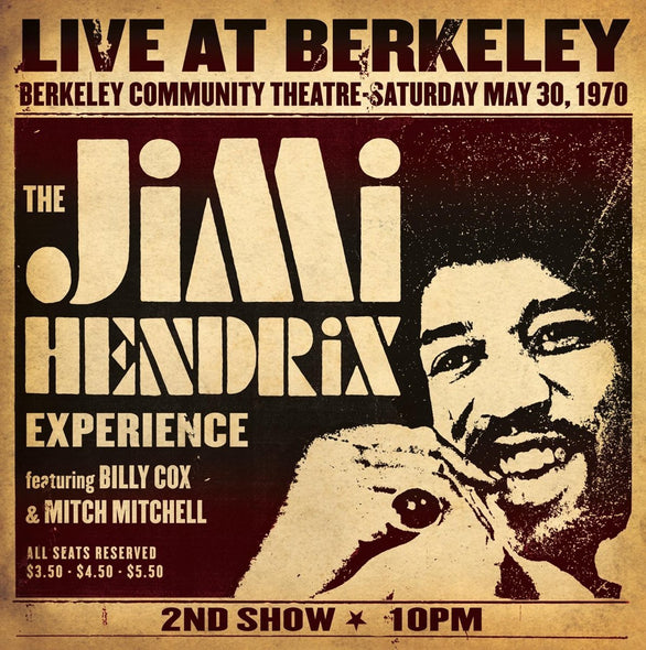 Jimi Hendrix Experience Jimi Hendrix Experience Live at Berkeley (2 Lp's) - (M) (ONLINE ONLY!!)