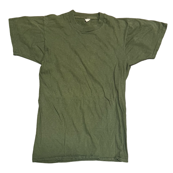 Vintage Olive Drab Screen Stars Single Stitch Tee (S)
