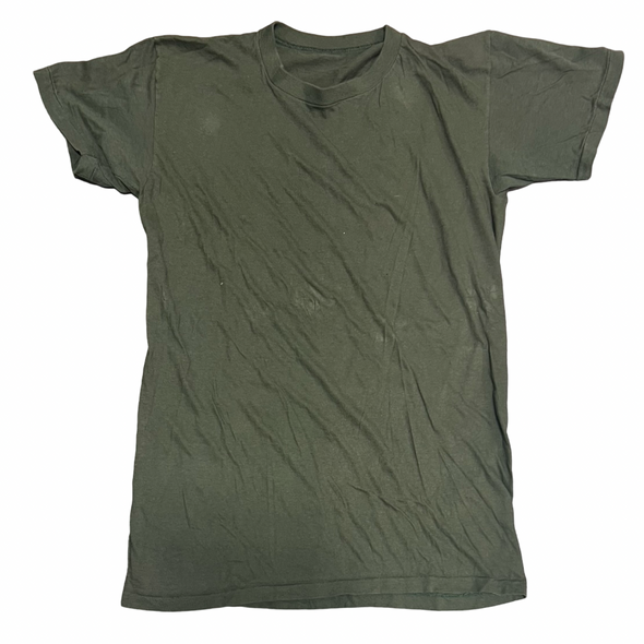 Vintage Olive Drab Single Stitch Tee (S/M)