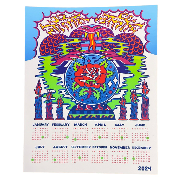 Real Gold 2024 Calendar Poster - LAST CHANCE!