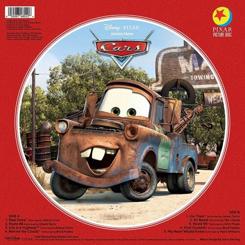 Various Artists Songs From Cars (Original Soundtrack) (Picture Disc Vinyl) - (M) (ONLINE ONLY!!)