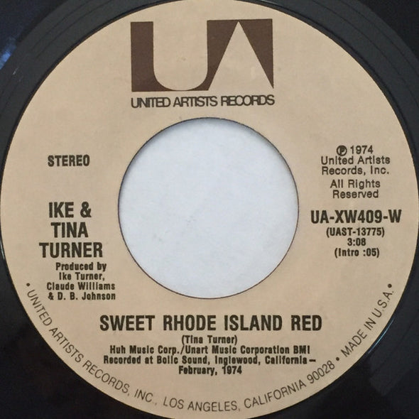 Ike & Tina Turner : Sweet Rhode Island Red (7", Single)