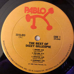 Dizzy Gillespie : The Best Of Dizzy Gillespie (LP, Comp, CRC)