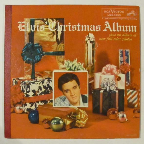 Elvis Presley : Elvis' Christmas Album (LP, Album, Mono, Ind)