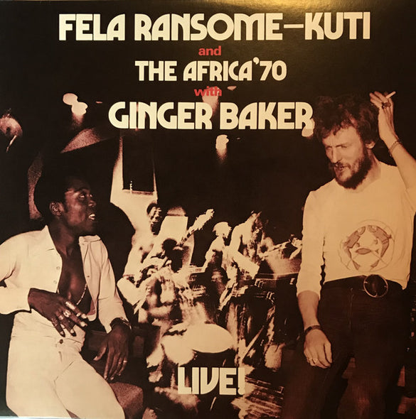 Fela Ransome-Kuti*, Ginger Baker, The Africa'70* : Live! (LP, Album, RE)