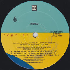 India : Right From The Start (12", Maxi)