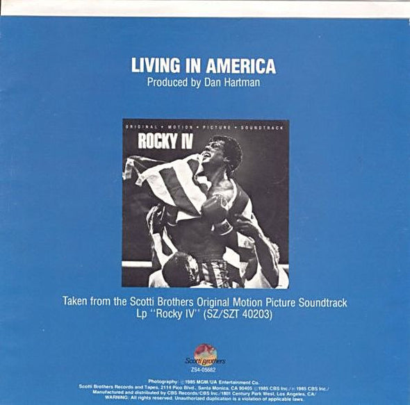 James Brown : Living In America (7", Single, Styrene, Car)