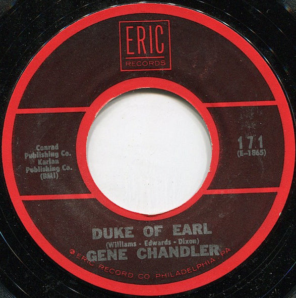 Gene Chandler : Duke Of Earl / Check Yourself (7", Styrene)