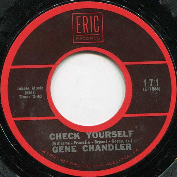 Gene Chandler : Duke Of Earl / Check Yourself (7", Styrene)