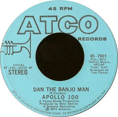 Apollo 100 : Dan The Banjo Man (7", Mono, Promo, SP )