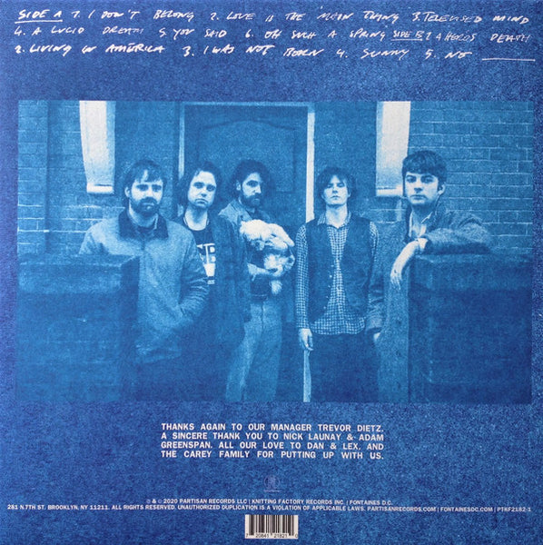 Buy Fontaines D.C. : A Hero's Death (LP, Album) Online for a