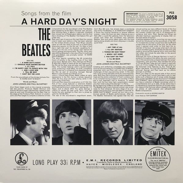 Buy The Beatles : A Hard Day's Night (LP, Album, RE, RM, 180