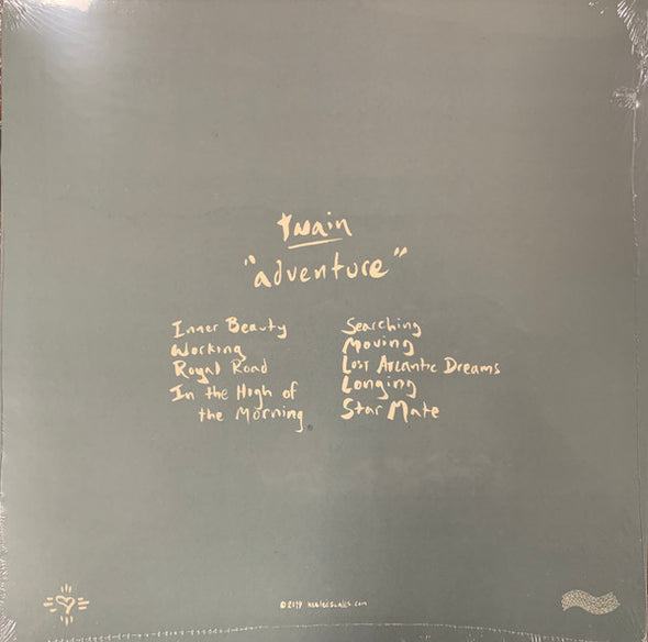 Twain (2) : Adventure (LP, Album, Whi)