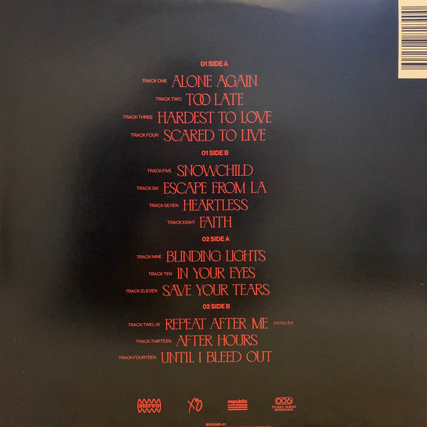 Weeknd, The - After Hours (LP,Album) (M)43