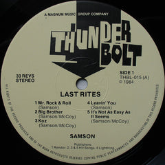 Samson (3) : Last Rites (LP, Comp)