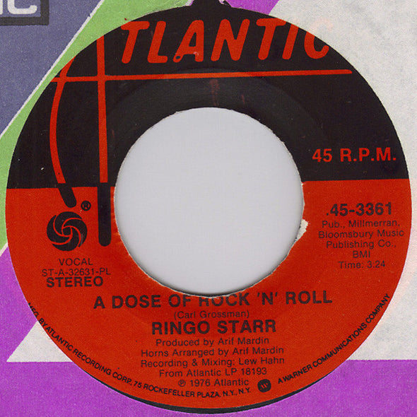 Ringo Starr : A Dose Of Rock 'N' Roll (7", Pla)