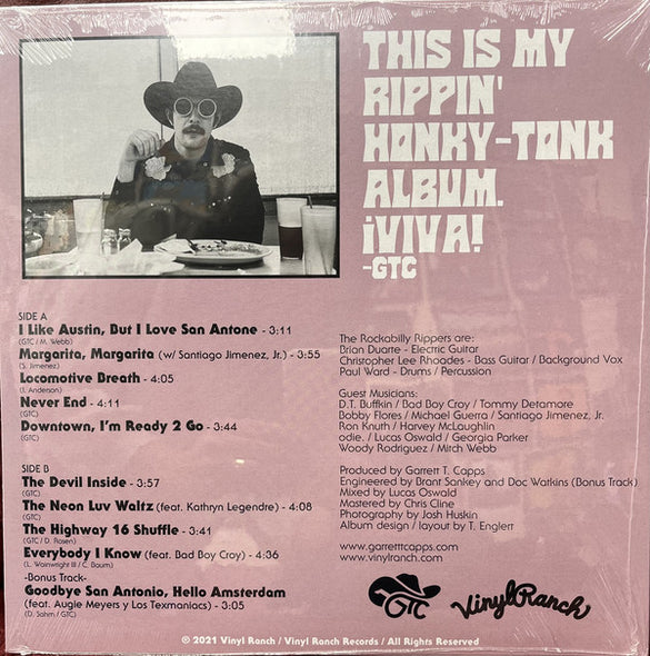 Garrett T. Capps : I Love San Antone (LP, Album)