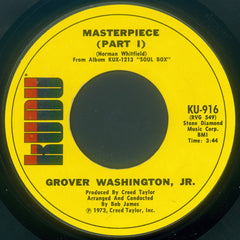 Grover Washington, Jr. : Masterpiece (7", Single)