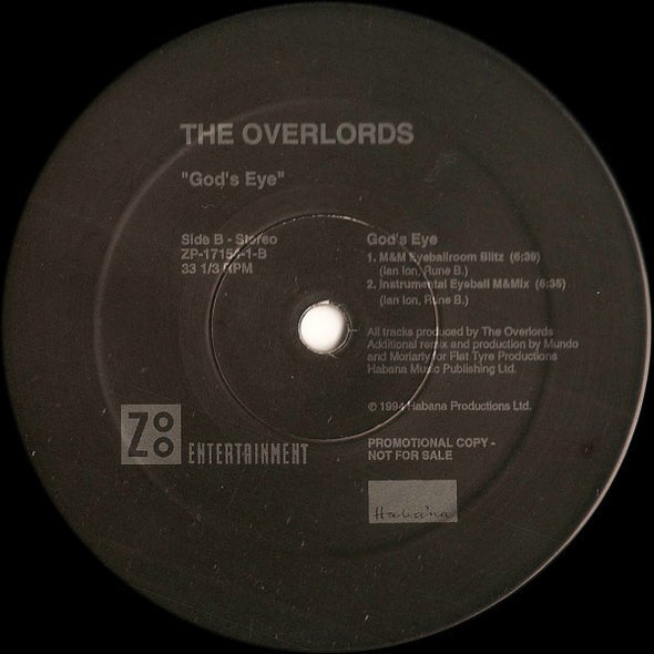 The Overlords : God's Eye (12", Promo)
