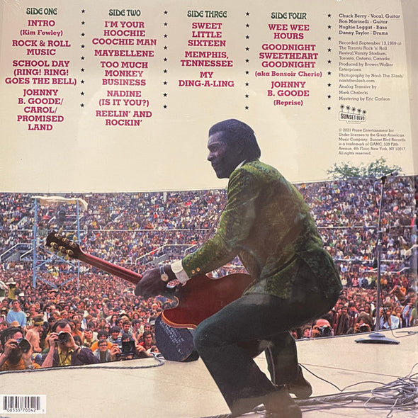 Chuck Berry : Toronto Rock 'N' Roll Revival 1969 (2xLP, RE, Gat)