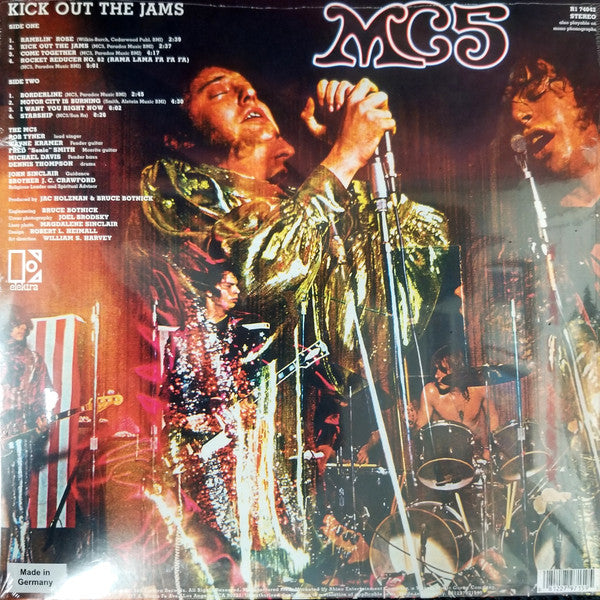 MC5 - Kick Out The Jams (LP, Album, RE, 180) (M)30