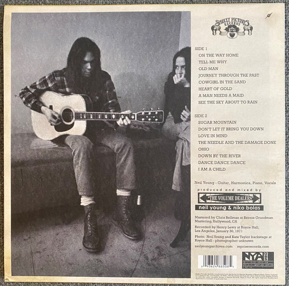 Neil Young : Royce Hall 1971 (LP,Album)