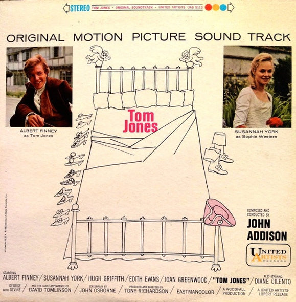 John Addison : Tom Jones (Original Motion Picture Sound Track) (LP)
