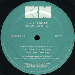 Gary Peacock : December Poems (LP, Album)
