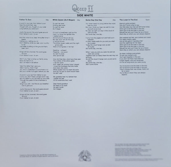 Buy Queen : Queen II (LP,Album,Reissue) Online for a great