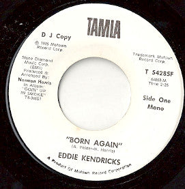 Eddie Kendricks : Born Again (7", Single, Promo)